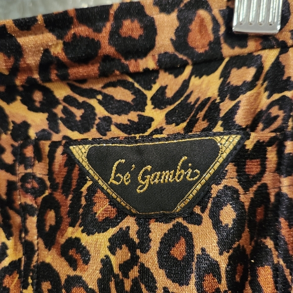 True Vintage 1970s LE Gambi Stretch Disco Rollerskate Pants - Picture 4 of 6